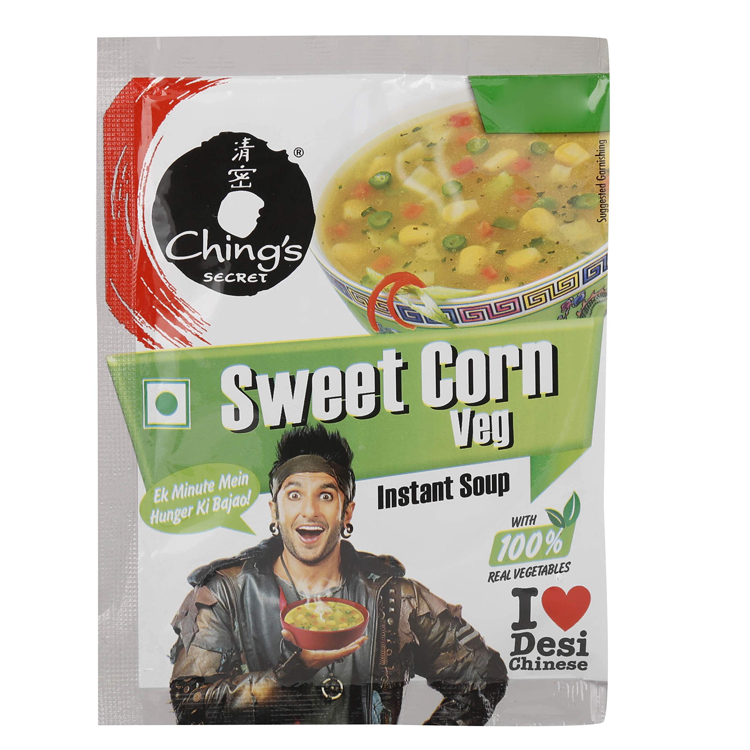 Ching's Instant Sweet Corn Veg Soup 15gm