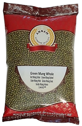 Annam Whole Green Moong 1kg